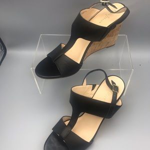 cole haan navy wedge